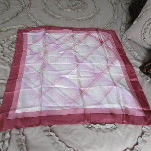 Echo silk scarf
